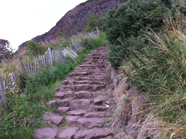 Steps to Arthur's Seat